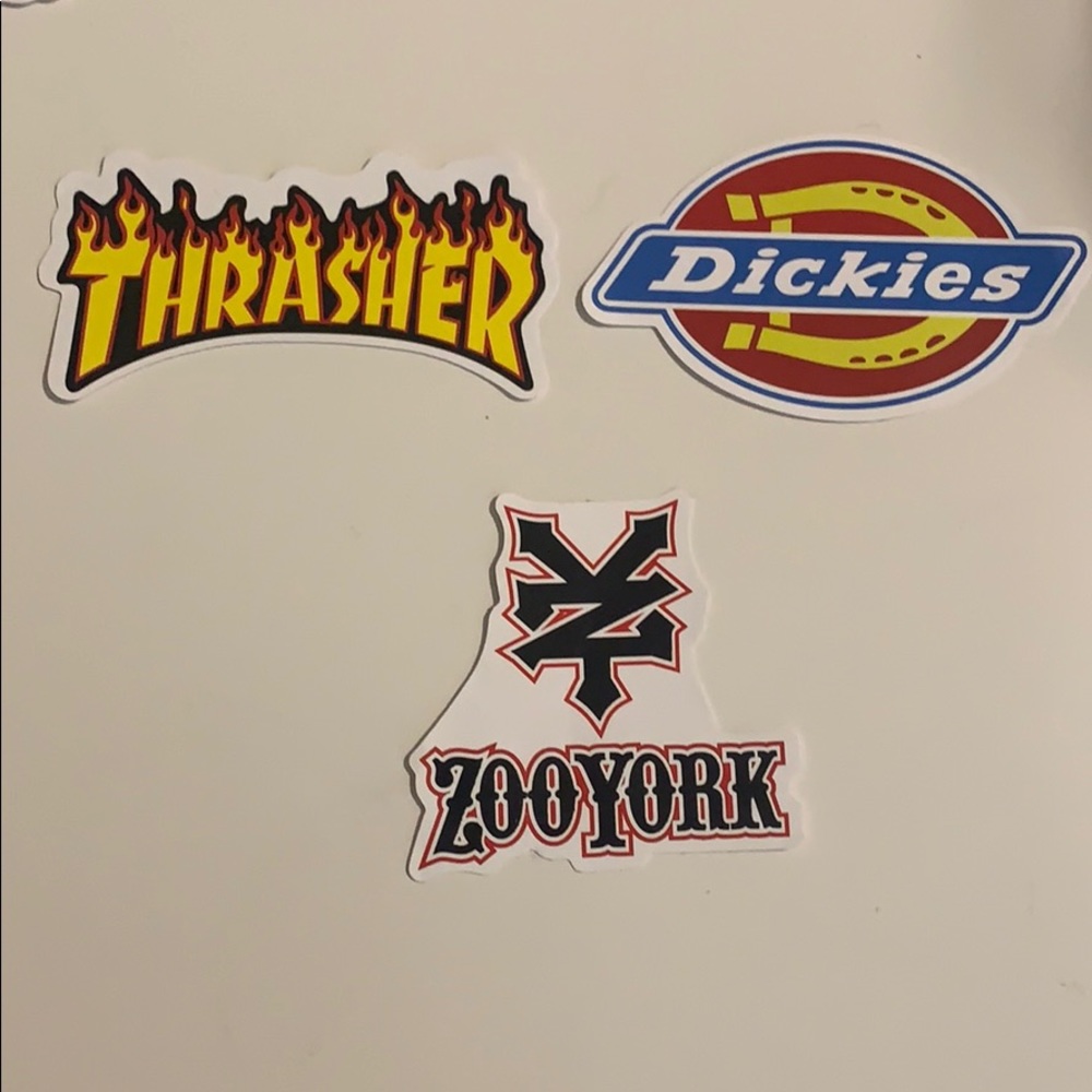 Brand three sticker pack.